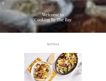 Tablet Screenshot of cookingbythebay.com
